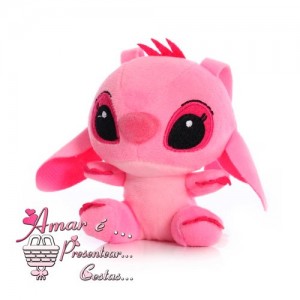 Stitch Rosa Disney 12Cm