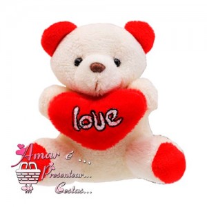 Ursinho Love Creme 9cm